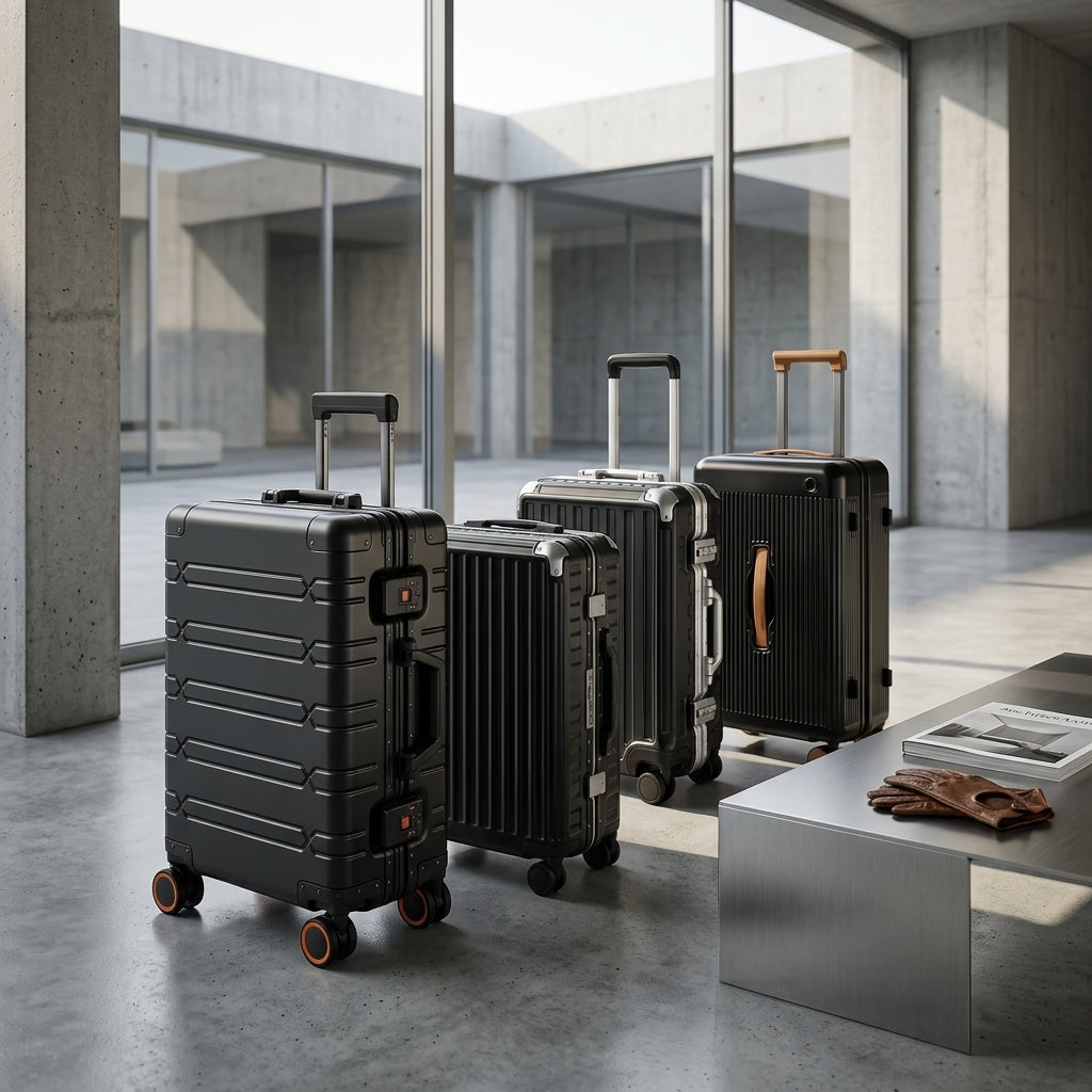 Valise polycarbonate ou aluminium : laquelle choisir ?