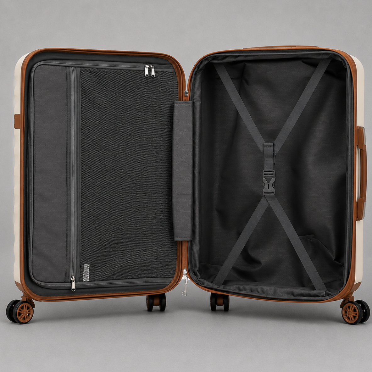 Set de 3 Valises Envergure ABS & Polycarbonate |  Bagages Rigides & Encastrables